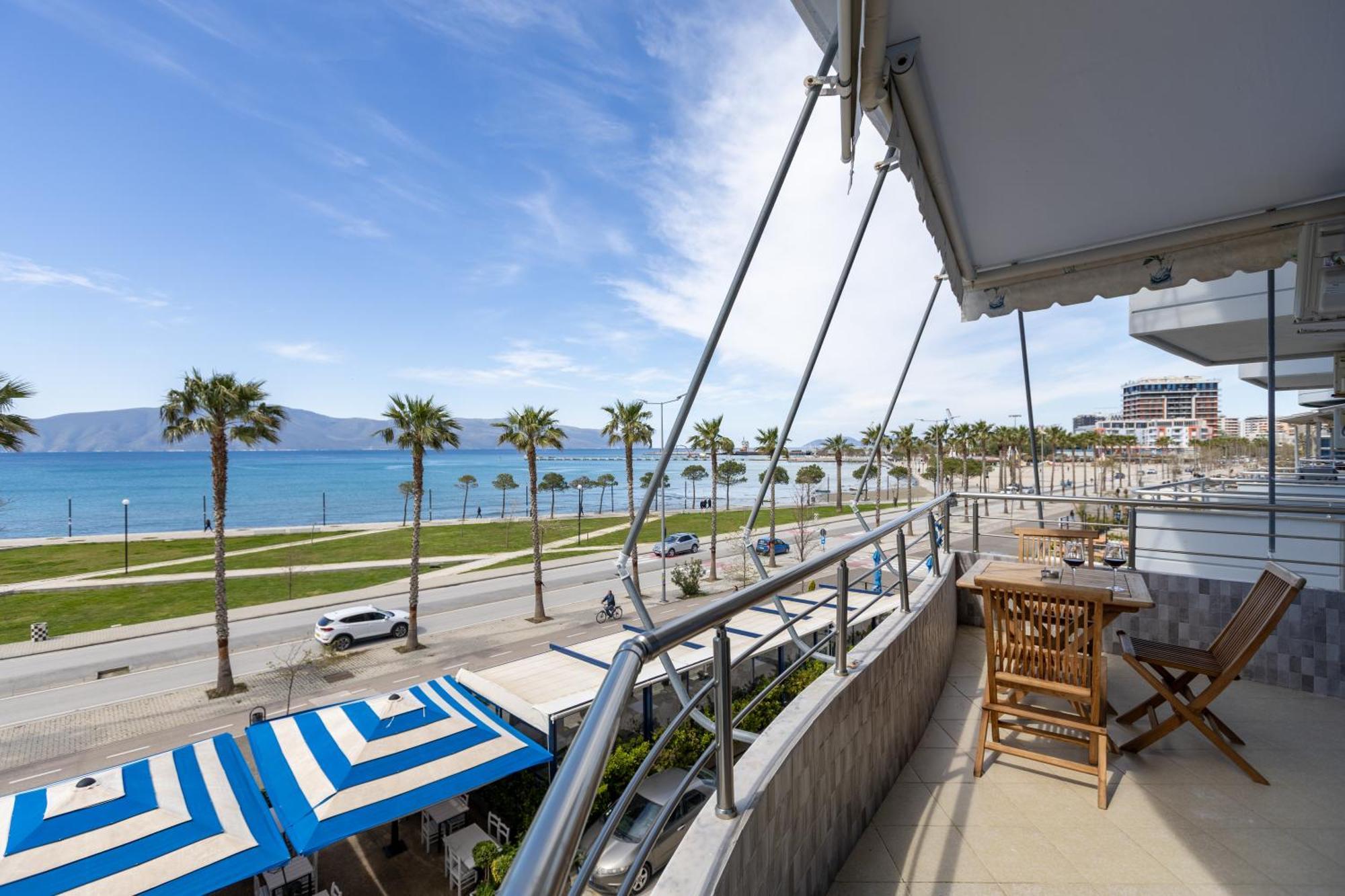 Azure Bliss Seaview Vlore-Kean Apartment Екстериор снимка